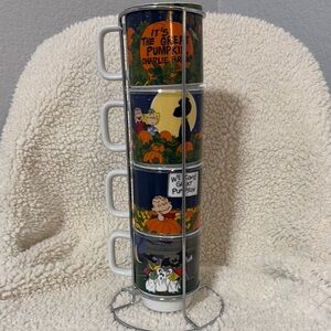 Peanuts Halloween Stackable Mug Set - Blue